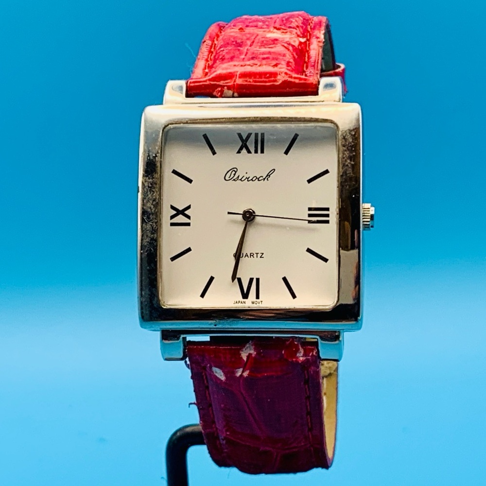 OSIROCK Women’s Fashion Quartz Wristwatch Leather Band Japan Movt Working Cond